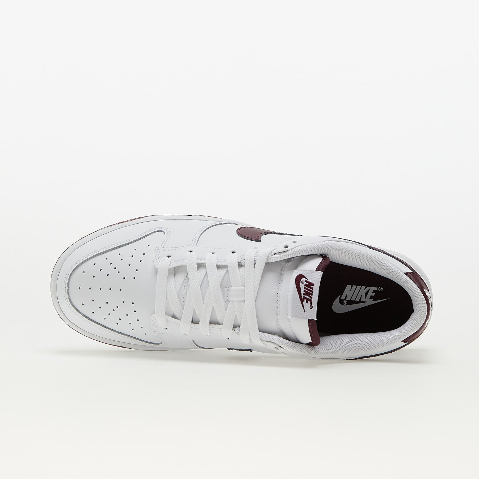 Nike Dunk Low Retro White/ Night Maroon-White - Dripzoo