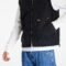 Dickies Duck Canvas Vest Stone Washed Black