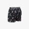 Horsefeathers Frazier Boxer Shorts Black/ Ignite Print