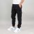 Urban Classics Washed Cargo Twill Jogging Pants Black