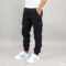 Urban Classics Washed Cargo Twill Jogging Pants Black