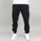 Urban Classics Washed Cargo Twill Jogging Pants Black