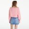 Tommy Jeans Cropped Off Shoulder Sweatshirt Pink