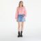 Tommy Jeans Cropped Off Shoulder Sweatshirt Pink