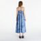 Tommy Jeans Chambray Sleeveless Maxi Dress Hawaiian Denim Laser