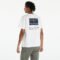 Tommy Jeans Printed Flag Logo T-Shirt Ancient White