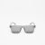 Urban Classics 105 Chain Sunglasses Black/ Black