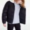 Urban Classics Sherpa Collar Padded Shirt Jacket Black