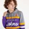 Mitchell & Ness Head Coach Hoodie Los Angeles Lakers Purple/ Grey