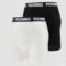 PLEASURES 2Pack Boxer Briefs White/ Black