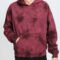 Urban Classics Tye Dyed Hoody Cherry