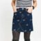 TOMMY JEANS W Short Denim Skirt tj save fa critter blue rigid