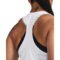 Under Armour Knockout Novelty Tank White