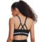 Under Armour Seamless Low Long Bra Black