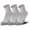 Under Armour Heatgear Quarter 3-Pack White