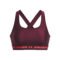 Under Armour Crossback Mid Bra Dark Maroon