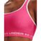 Under Armour Crossback Mid Bra Pink Punk