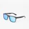 Horsefeathers Keaton Sunglasses Brushed Black/Mirror Blue