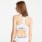 DKNY Intimates Racerback Bralette White