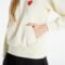 Comme des Garçons PLAY Sweatshirt Knit Hoodie Ivory