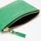 Comme des Garçons Embossed Forest Wallet Green