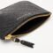 Comme des Garçons Embossed Roots Wallet Black