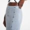 Calvin Klein Jeans Button Down Skirt Grey