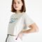 Reebok Classics Big Logo Cropped T-Shirt Chalk Mel