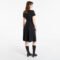 Calvin Klein Jeans Crepe Short Sleeve Midi Dress Black