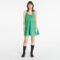 Tommy Jeans Poplin Tiered Strappy Dress Coastal Green