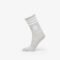 adidas Mid Cut Crew Socks 3-Pack White/ Medium Grey Heather/ Black