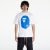 A BATHING APE Bape Hexagram Big Ape Head Tee White