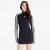 adidas Tight Cut Dress Black