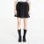 Calvin Klein Jeans Logo Elastic Mini Skirt Black