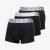 Calvin Klein Reconsidered Steel Cotton Trunk 3-Pack Black/ Grey