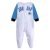 Jordan Diamond Footed Coverall Bodysuit White