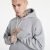 Nike Nrg SoloSwoosh Hoodie Fleece Dk Grey Heather/ White