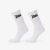 Patta Script Logo Sport Socks 2-Pack White