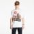 RAF SIMONS Big Fit T-Shirt Solitary Disorder White