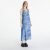 Tommy Jeans Chambray Sleeveless Maxi Dress Hawaiian Denim Laser